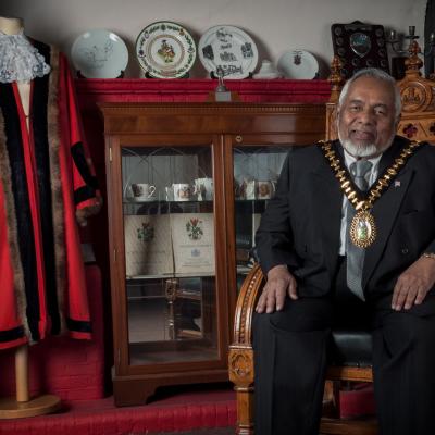 A picture of the Mayor of Sandwell