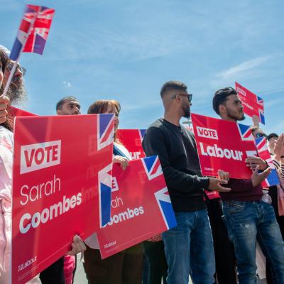 The crowd at Sarah Coombes MP Election Campaign 